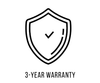 3-Year Warranty