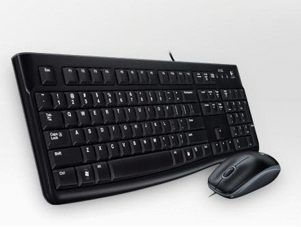 Buy Logitech MK120 Desktop Wired Keyboard Mouse Combo 29.00