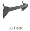 3U Rack Power Distribution Mount for Multi Touch Monitor